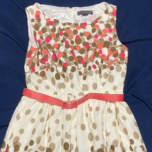 Colorful, dot dress